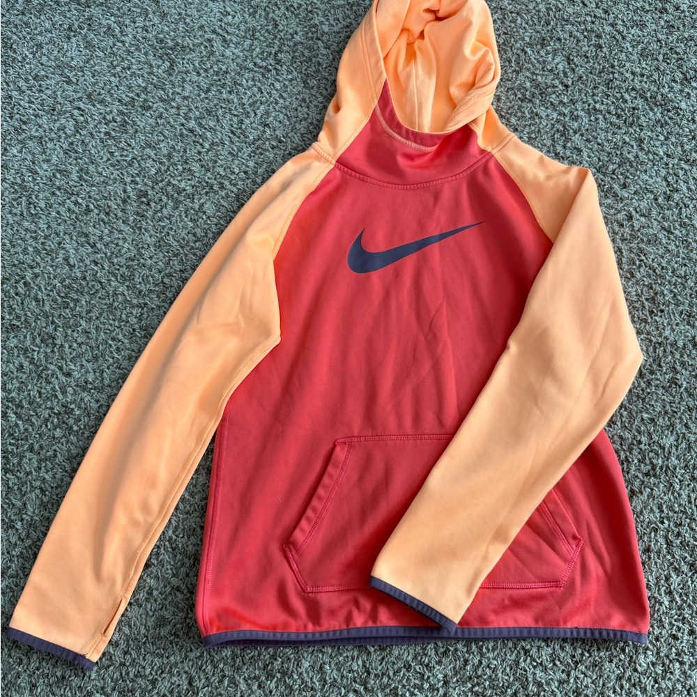 Nike Dri-FIT Red and Peach Jacket